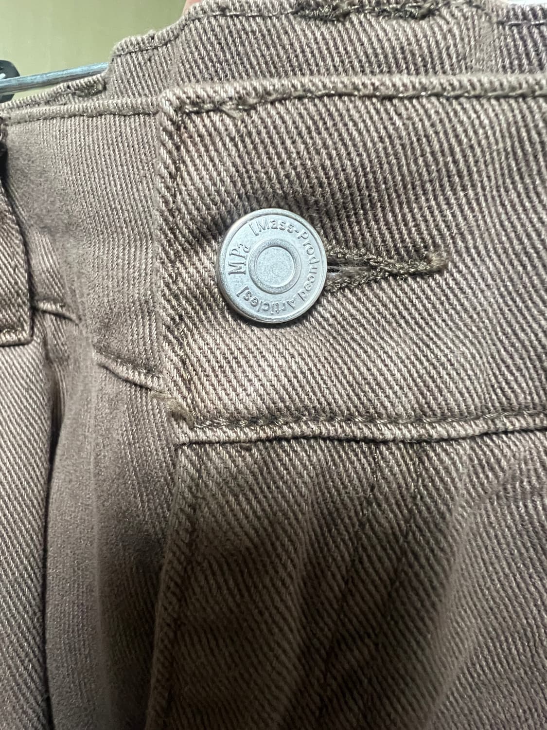 플라스틱프로덕트 MPa CALF POCKET PANTS (BROWN) 상품이미지6