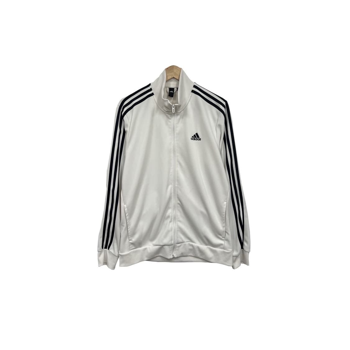 아디다스 삼선로고 트랙 흰검 져지 상품이미지1