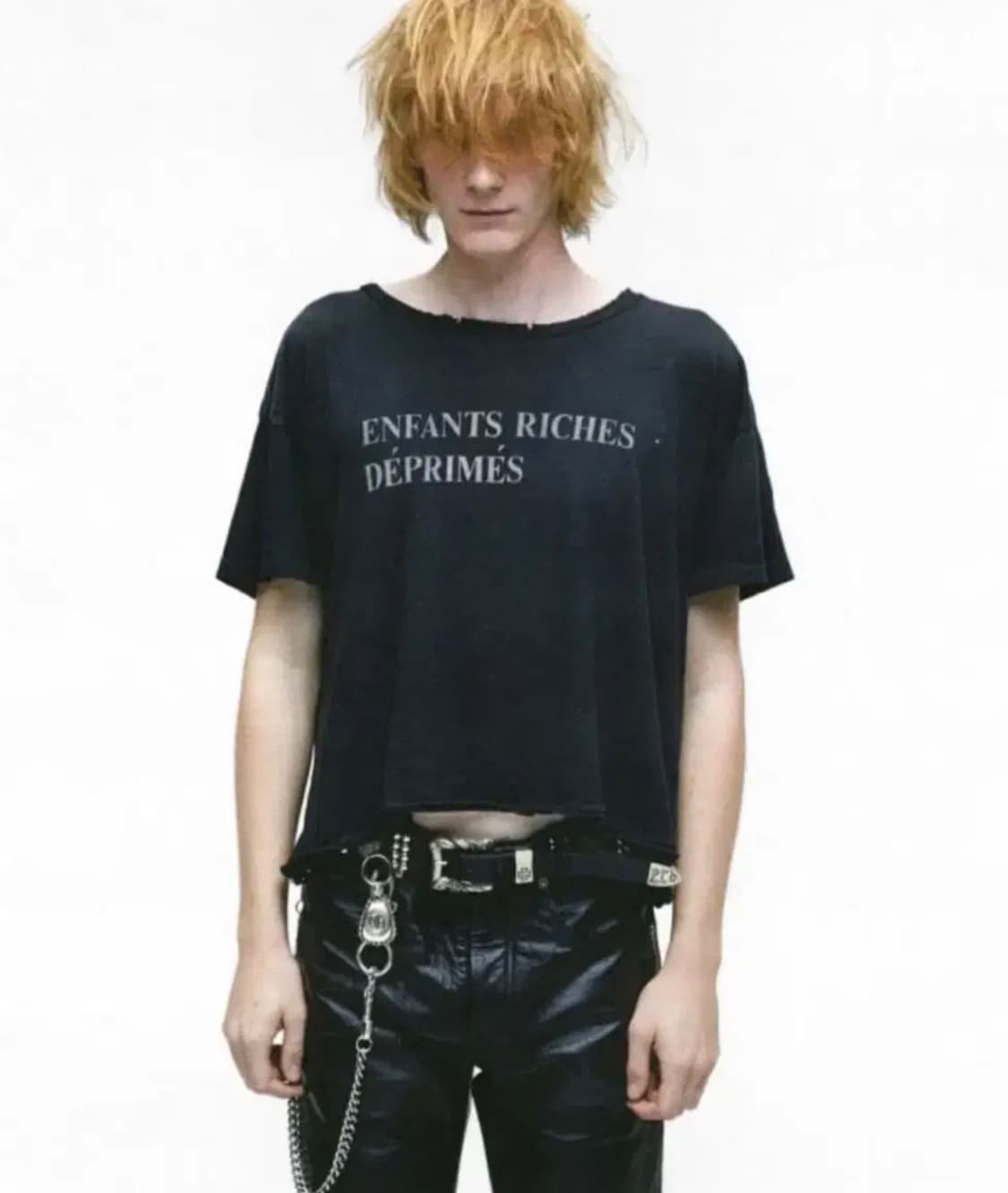 (XL) enfants riches deprimes 클래식 로고 티셔츠 상품이미지1