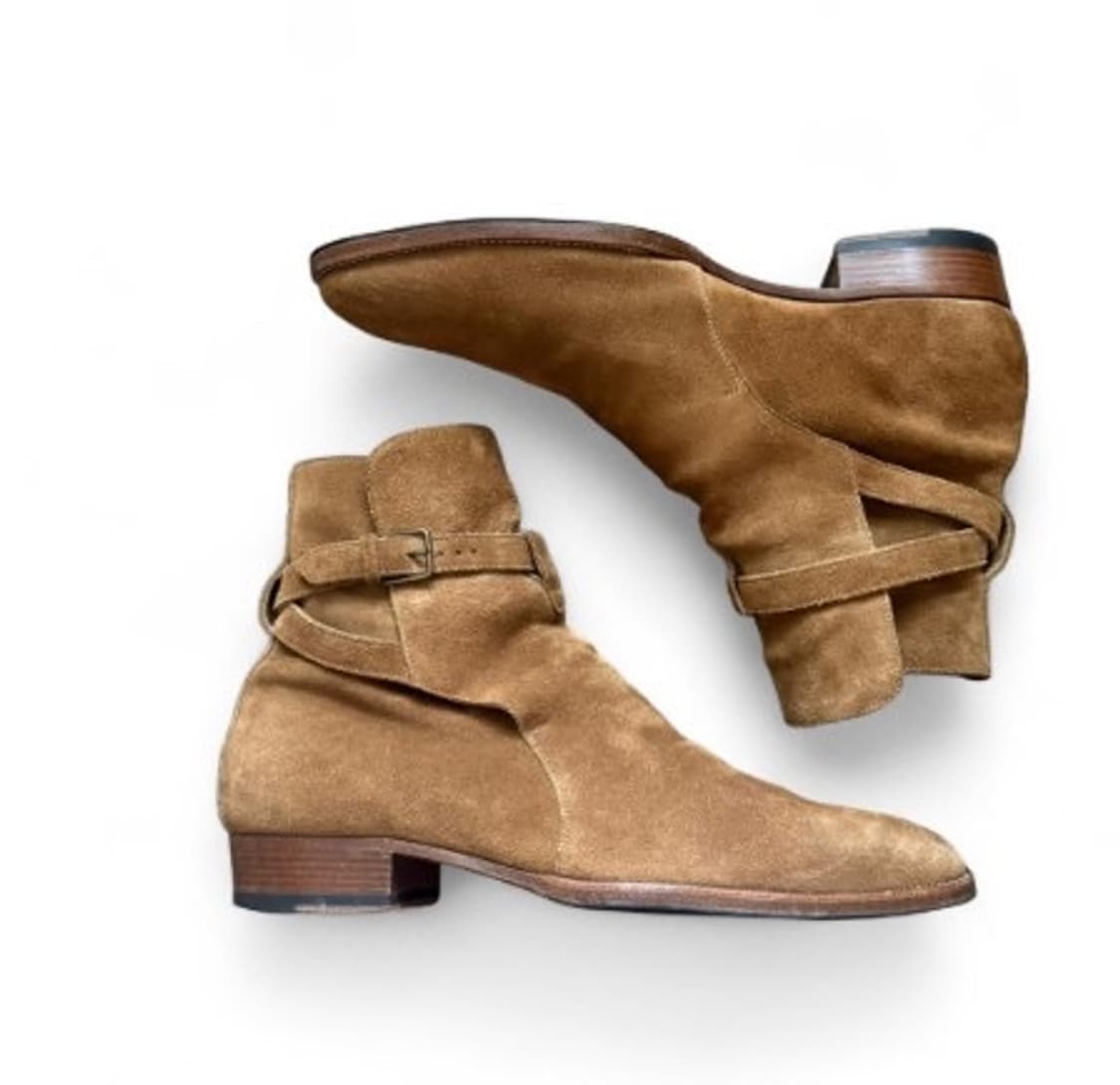 생로랑  부츠 스웨이드 상품이미지1