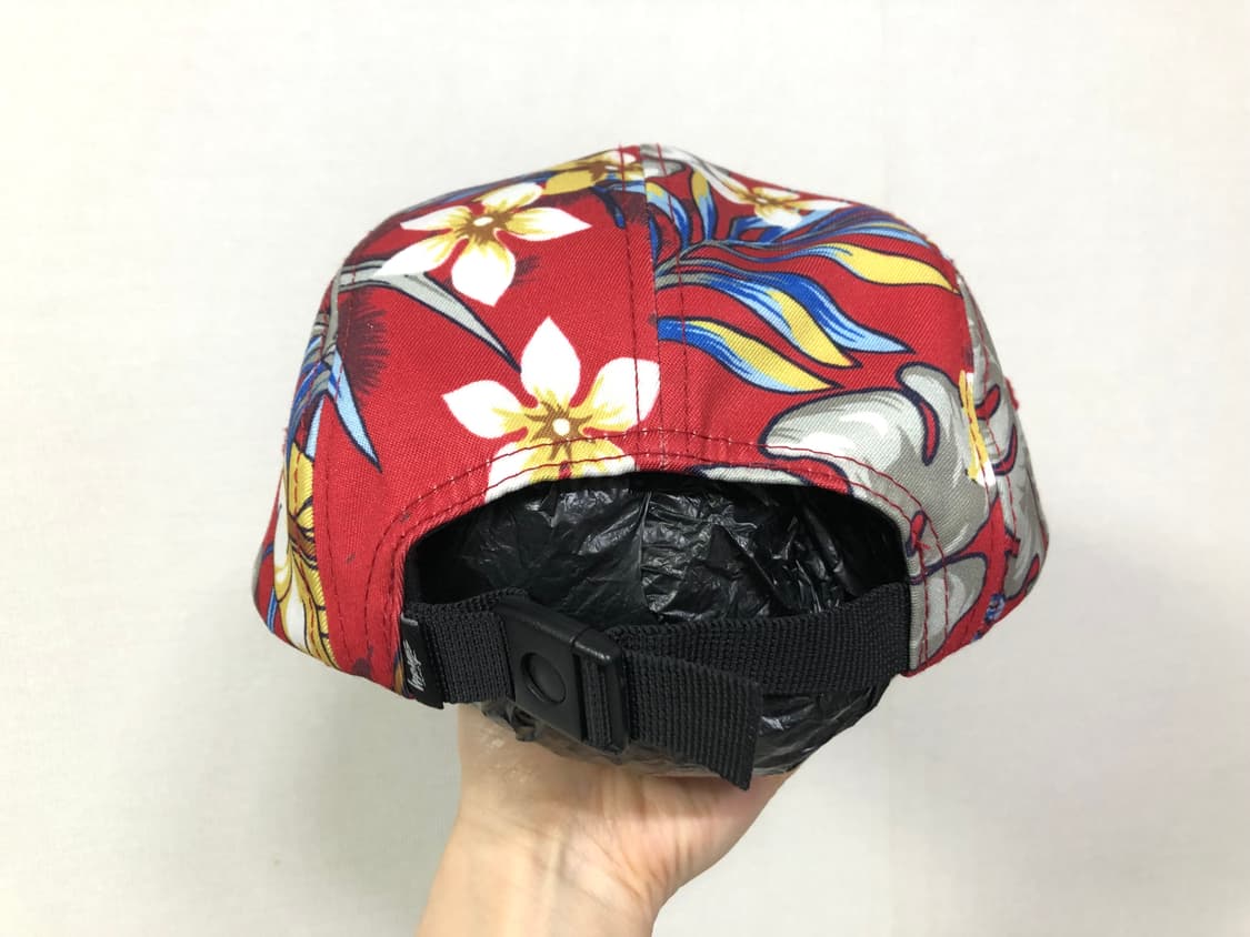 스투시 플로럴 하와이안 5패널 캠프캡 볼캡 모자 _ 레드 상품이미지5