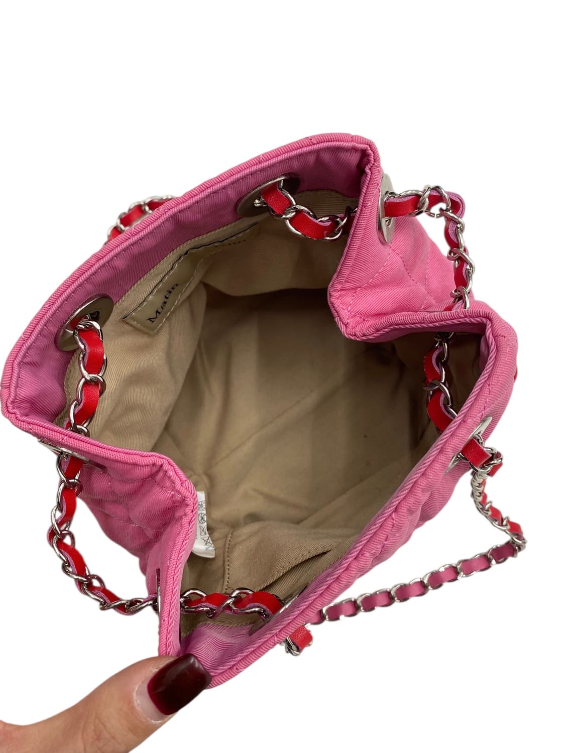 마뗑킴 핑크 체인백 상품이미지3