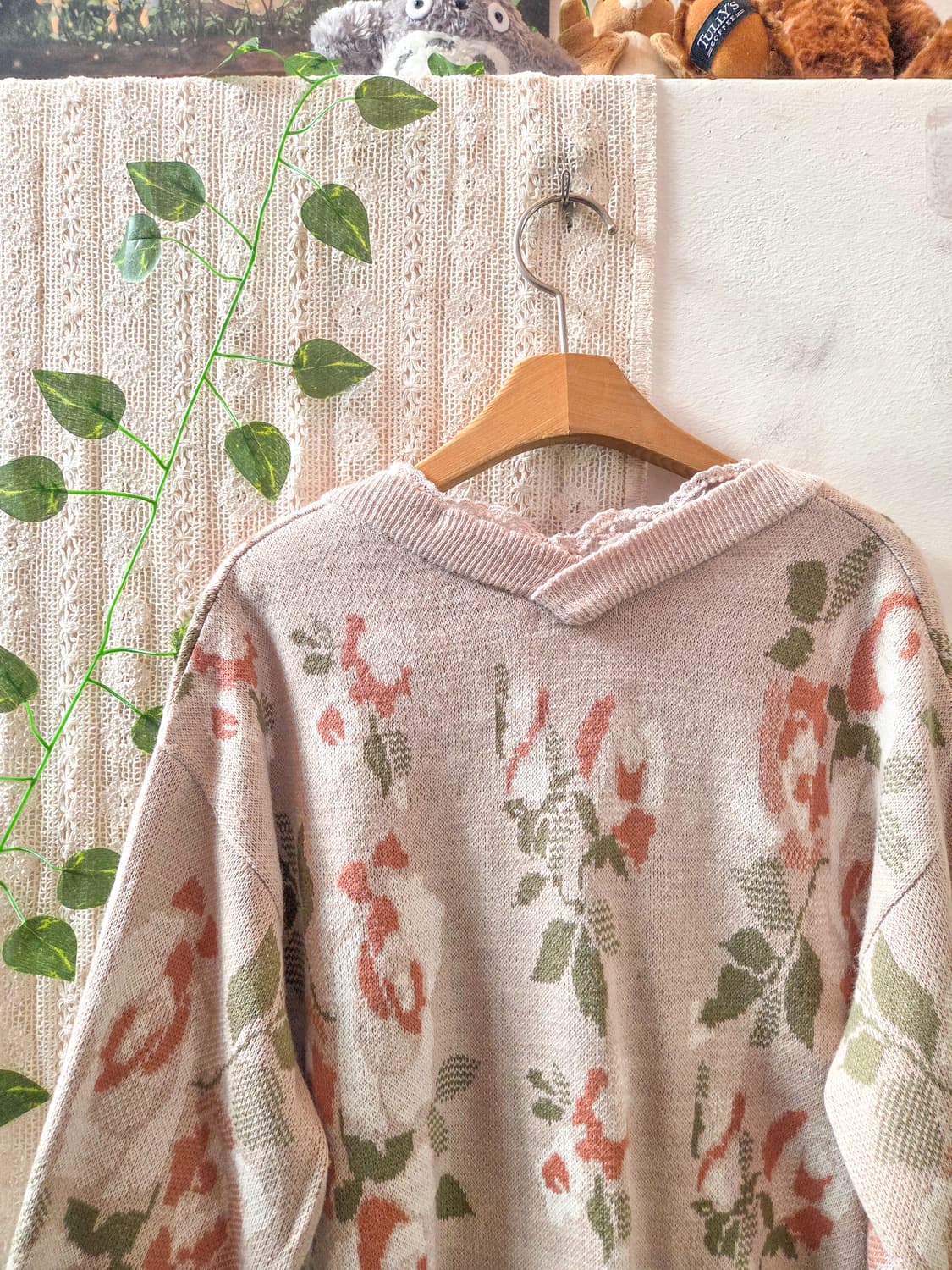 axes femme 플라워 가디건 상품이미지5