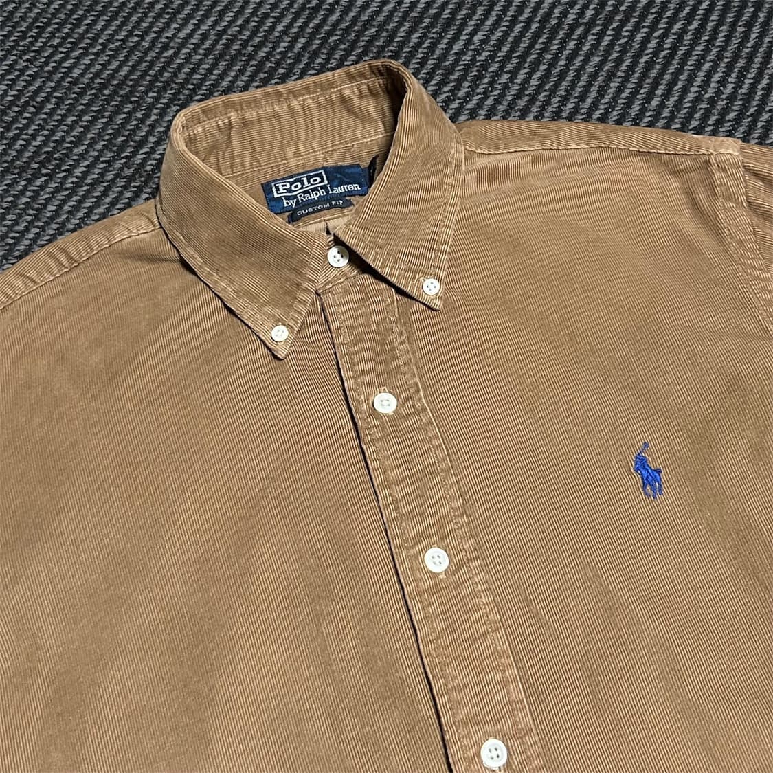 [M] Polo 폴로 랄프로렌 코듀로이 브라운 셔츠 상품이미지3