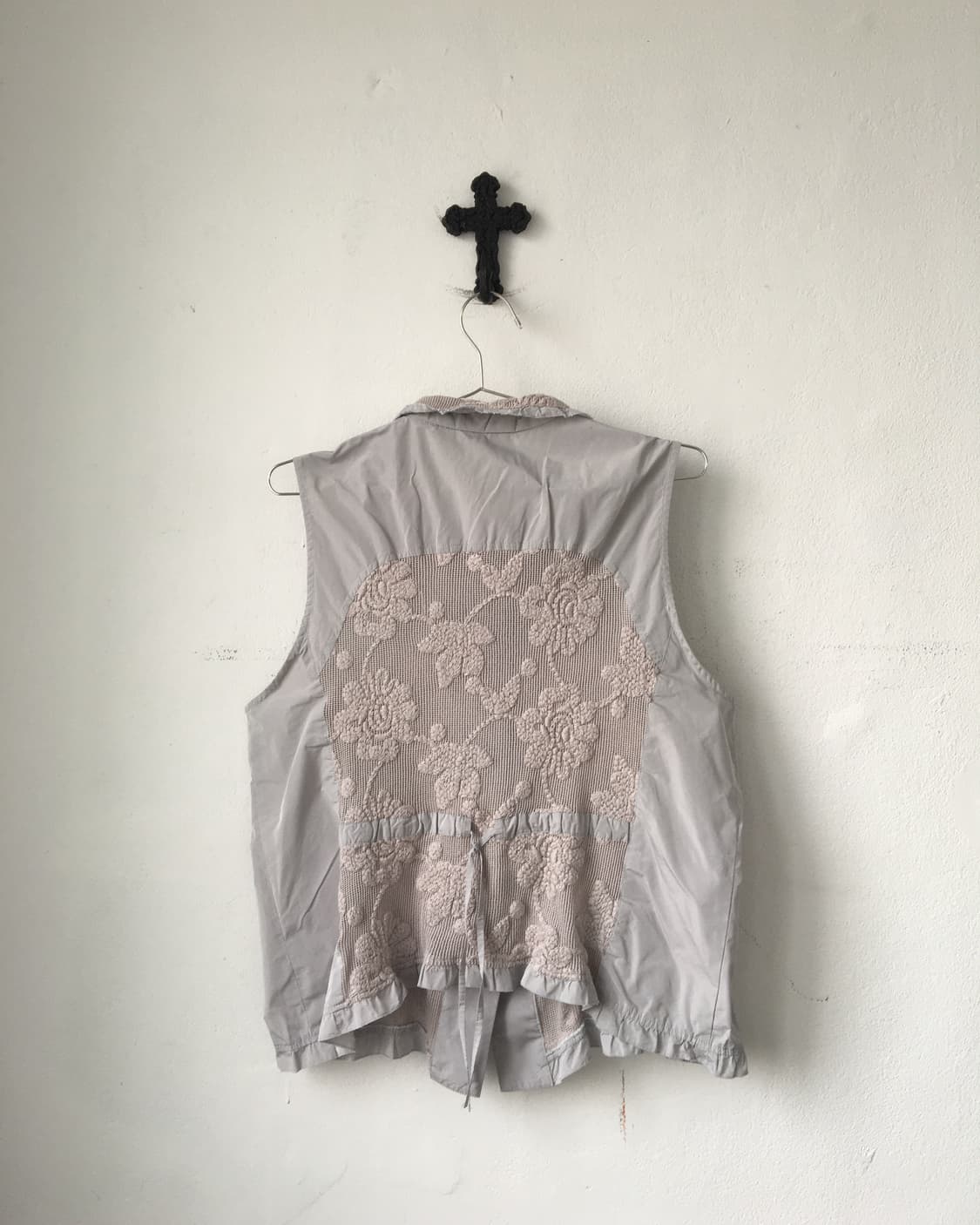 Flower pattern layer vest 상품이미지3