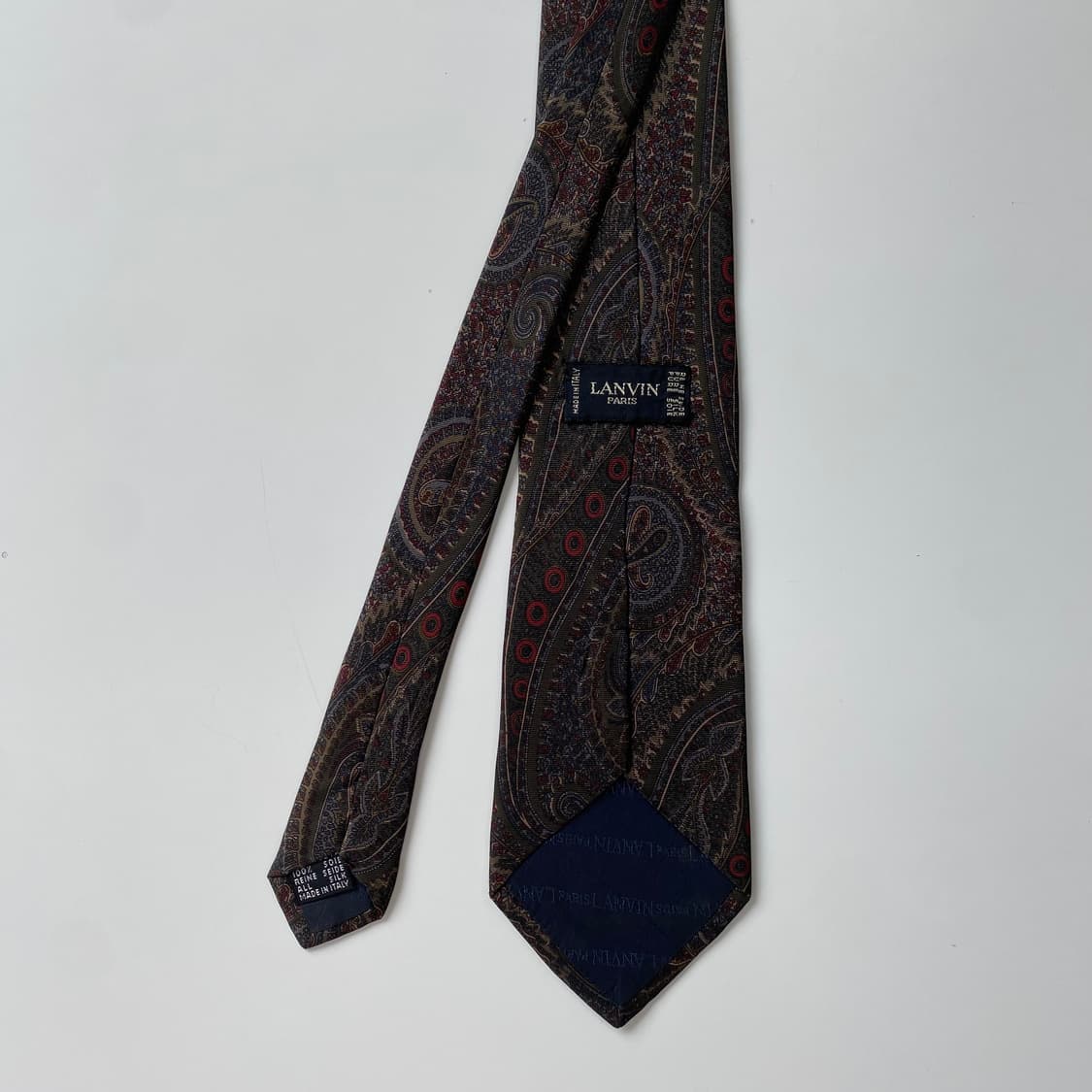 랑방 페이즐리 정품 명품넥타이 (LANVIN) 상품이미지3
