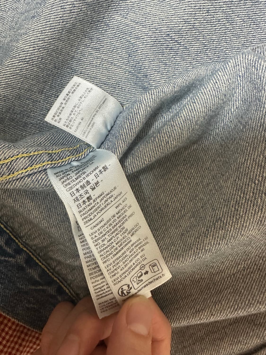 lvc 타입1 워싱 자켓 42사이즈 상품이미지4