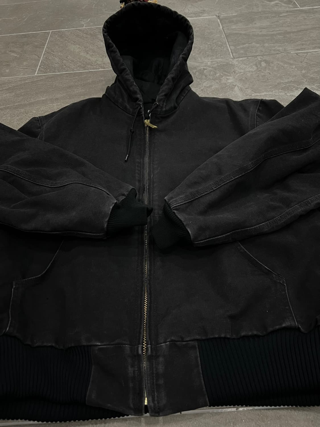(L) 칼하트 후드 덕 액티브 자켓 J130 BLK 블랙 상품이미지7