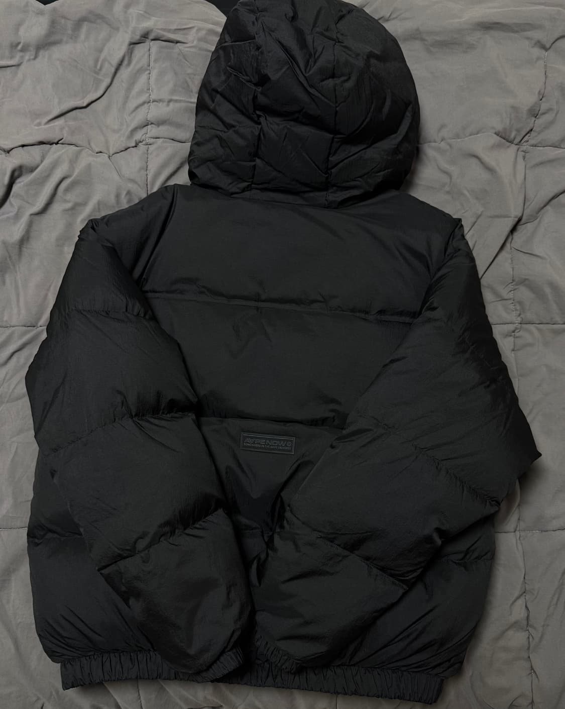 Aape 에이프 29.5인치 나우 다운 자켓 블랙 XL 팝니다 상품이미지3