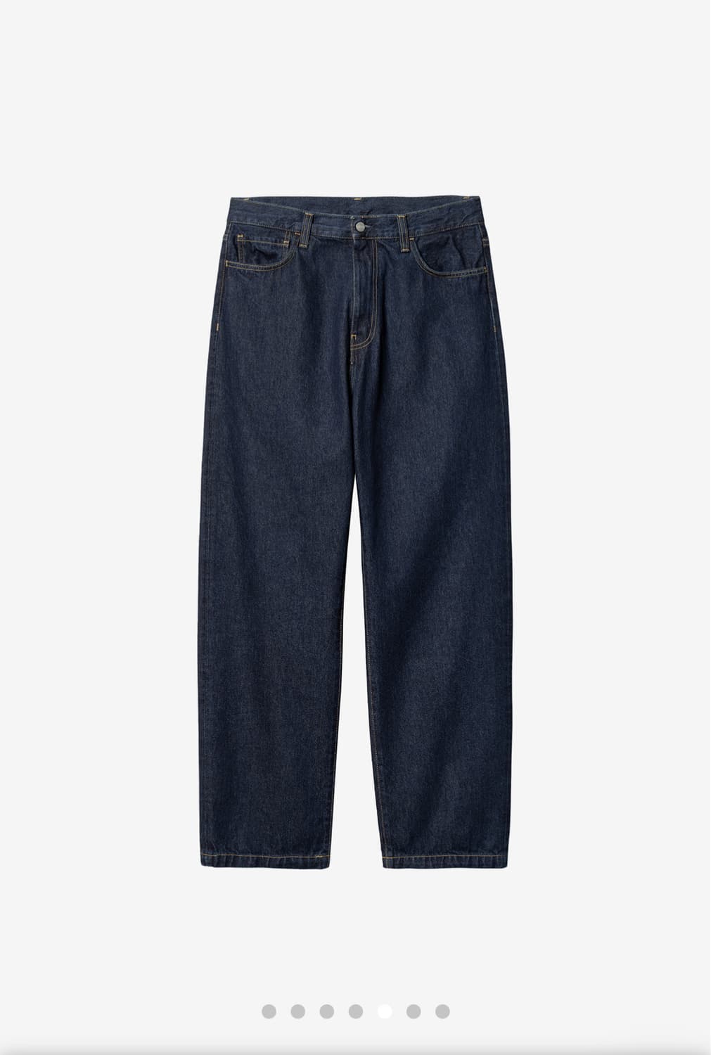 칼하트 WIP 로버트슨 데님 랜든 팬츠 블루 린스드 34 상품이미지1