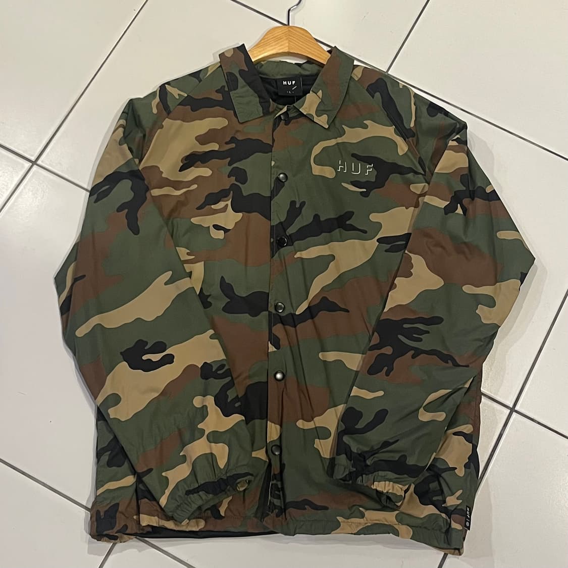 HUF 카모 코치자켓 상품이미지1