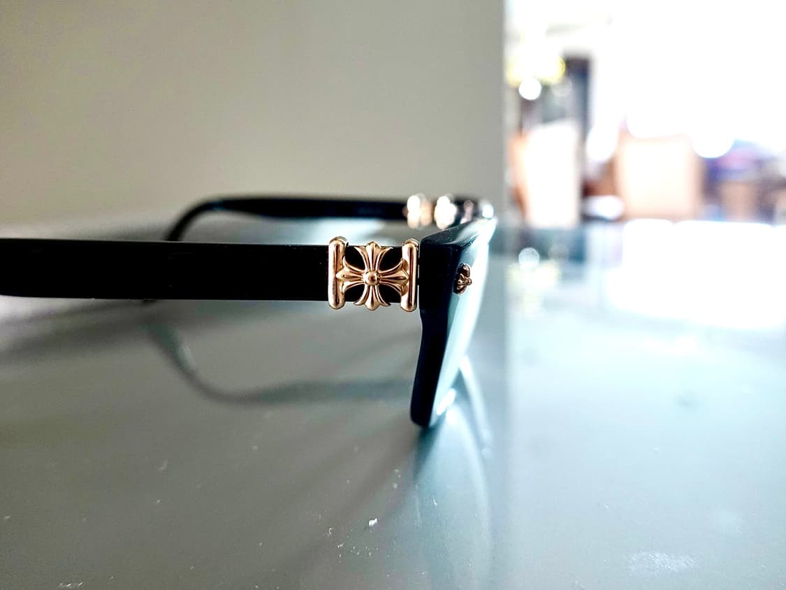 크롬하츠 바질란테 블랙/골드 안경 상품이미지6