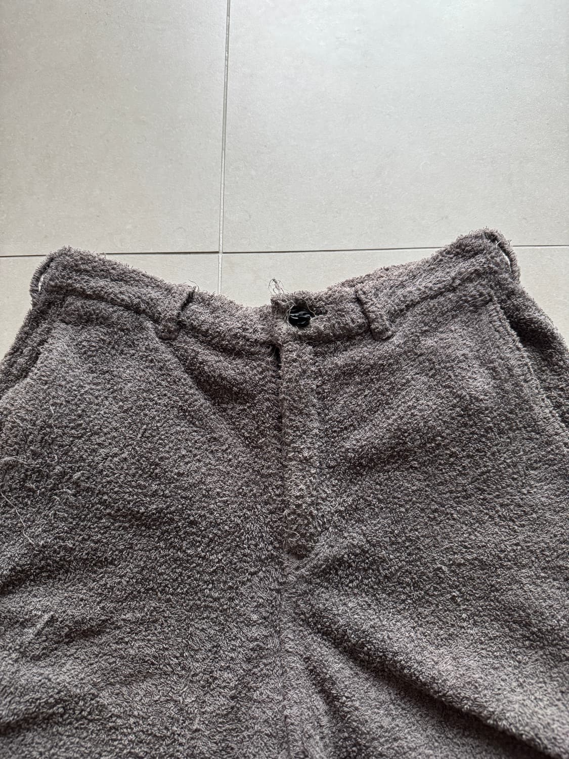 꼼데가르송 옴므 플러스 테리 코튼 쇼츠 S 상품이미지2