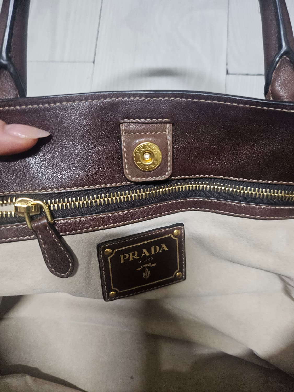 프라다 토트 크로스 상품이미지5
