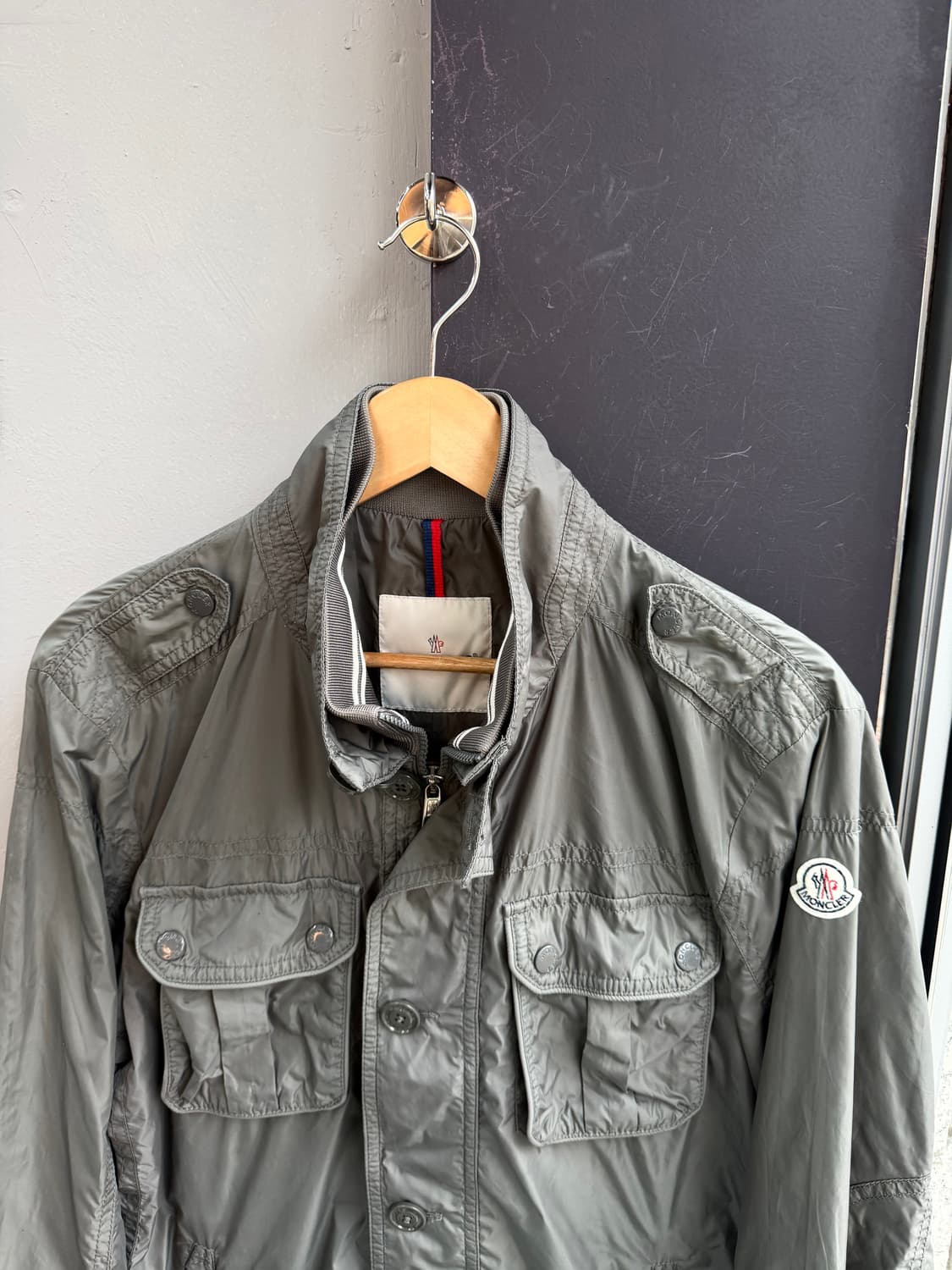 5/ 몽클레어 탄창포켓 나일론 바람막이 자켓 상품이미지4