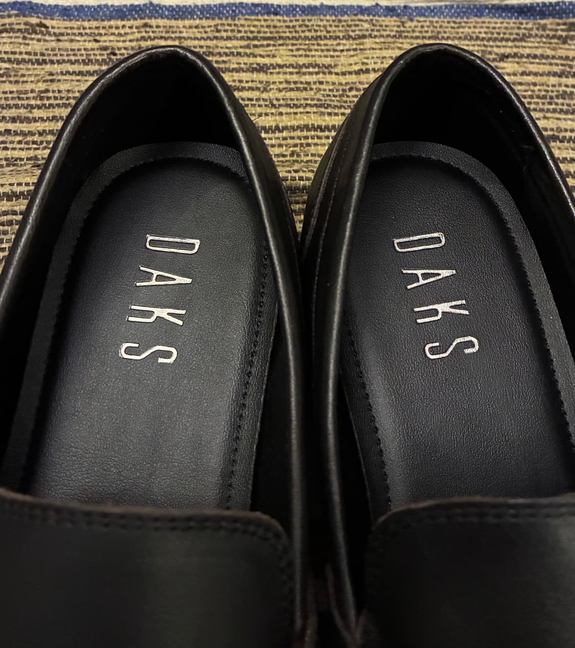 (260)DAKS 닥스 세미캐주얼 쿠셔닝 경량 가죽 로퍼 구두 블랙 상품이미지8