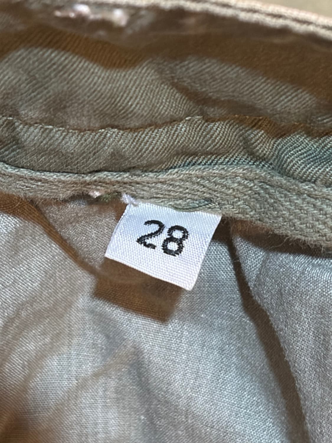 [W28] 엠니 M.Nii 빈티지 치노 팬츠 Made in USA 4.9 상품이미지7