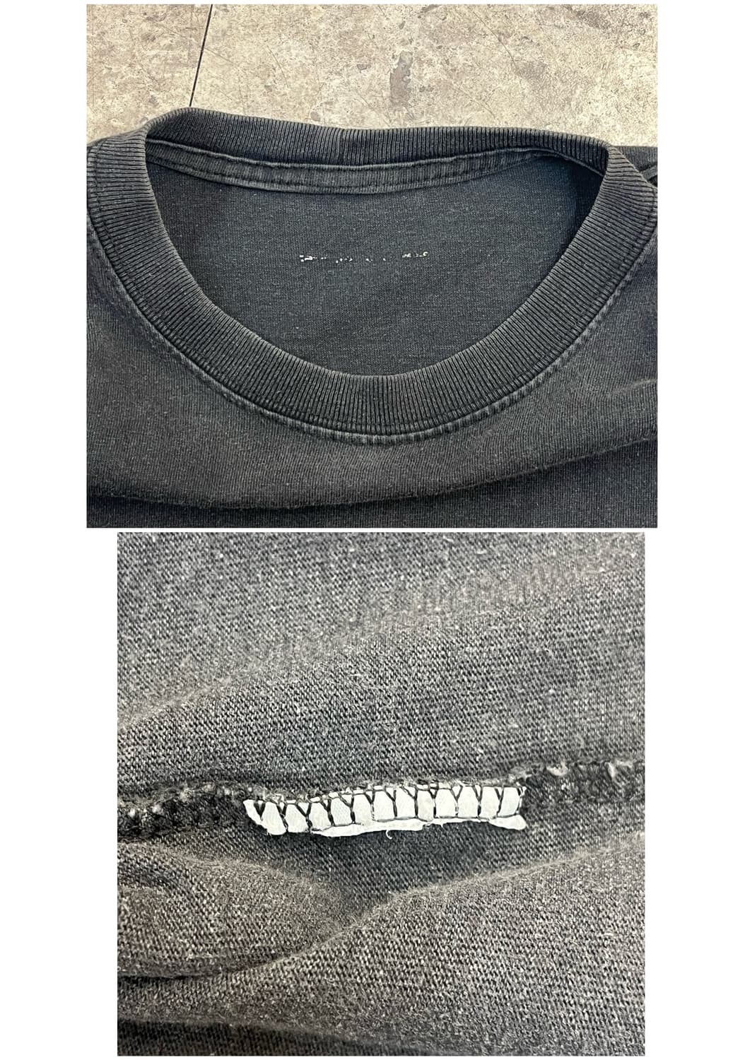 칼하트 포켓 반팔티 차콜 #csz3633 상품이미지3