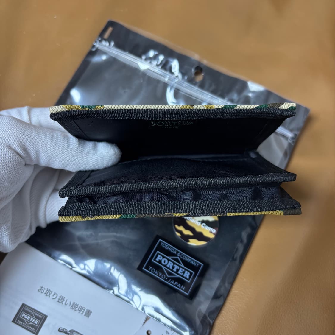 PORTER 포터 카드 케이스 지갑 우드랜드 카모 상품이미지10