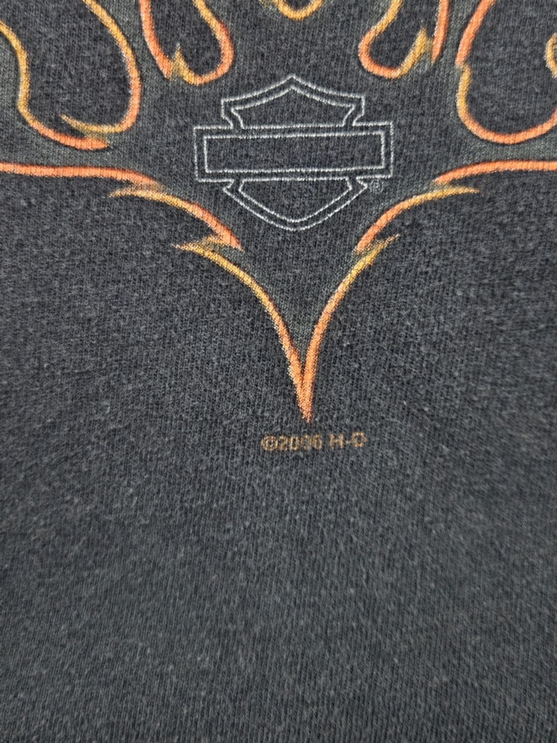 USA 할리데이비슨 잭슨 홀 플레임 롱슬리브 ( XL ) / 11526 상품이미지7