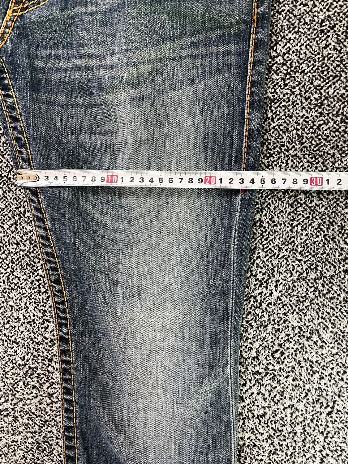 빈티지9. 트루릴리젼 레인보우 조이 로우라이즈 데님 팬츠 청바지 Y2K 상품이미지6