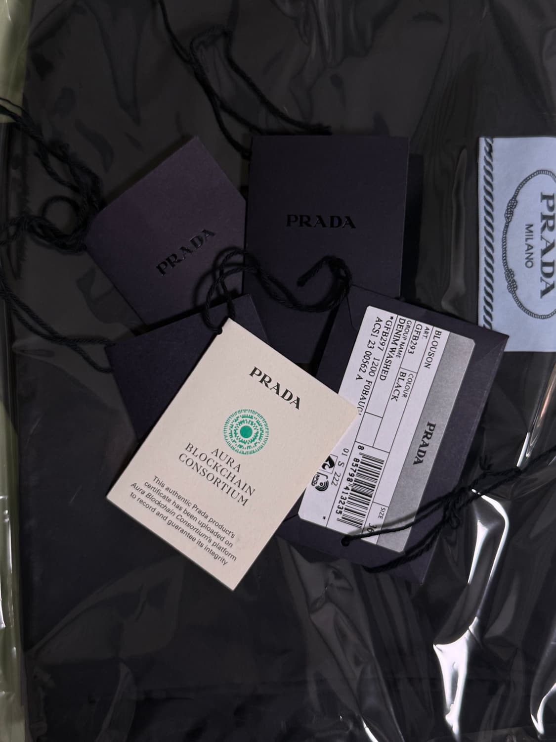 프라다 여성 캐시미어 크롭 후드집업 36 상품이미지7