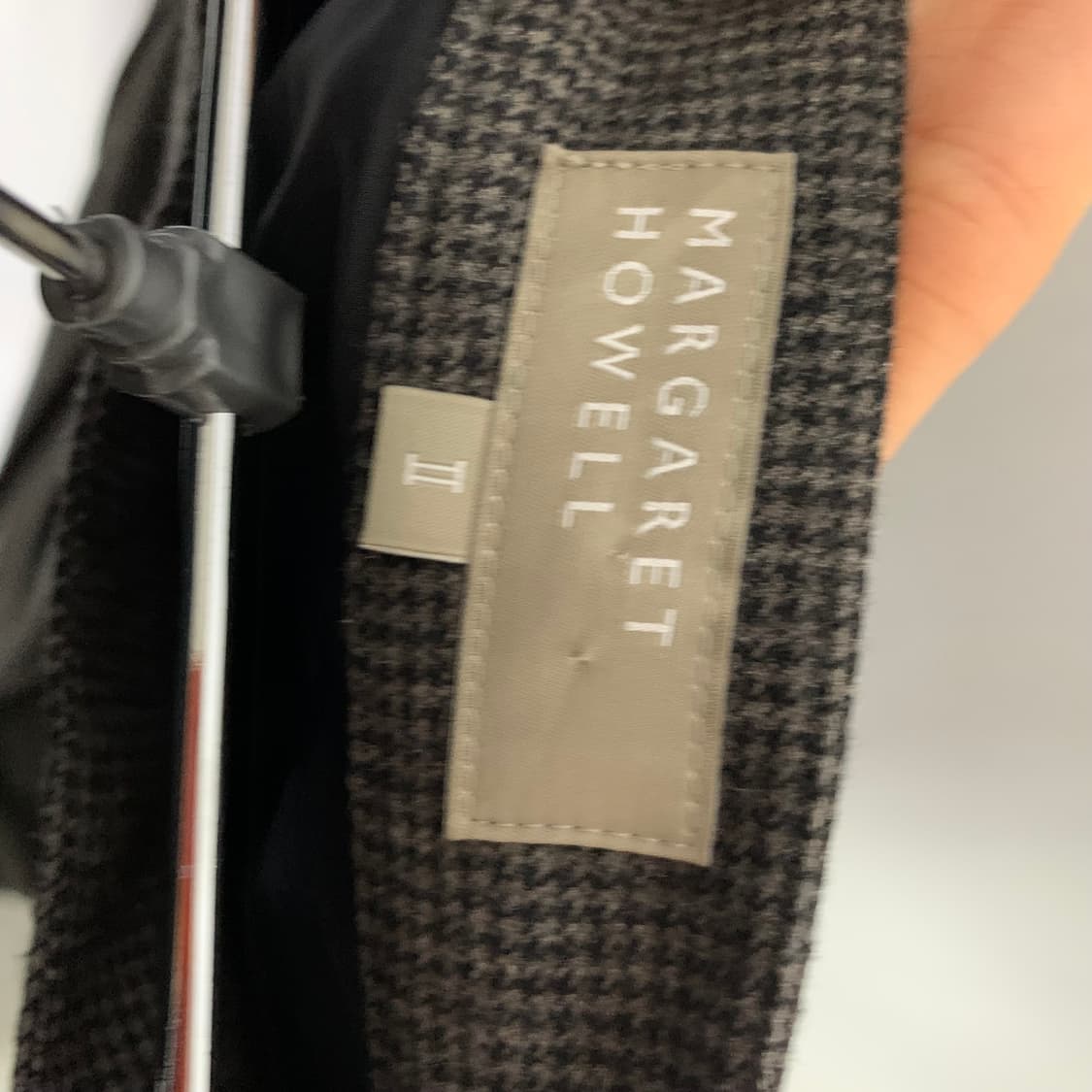 마가렛호웰 헤링본 플리츠 미디 스커트 27-28인치 긱시크 상품이미지5