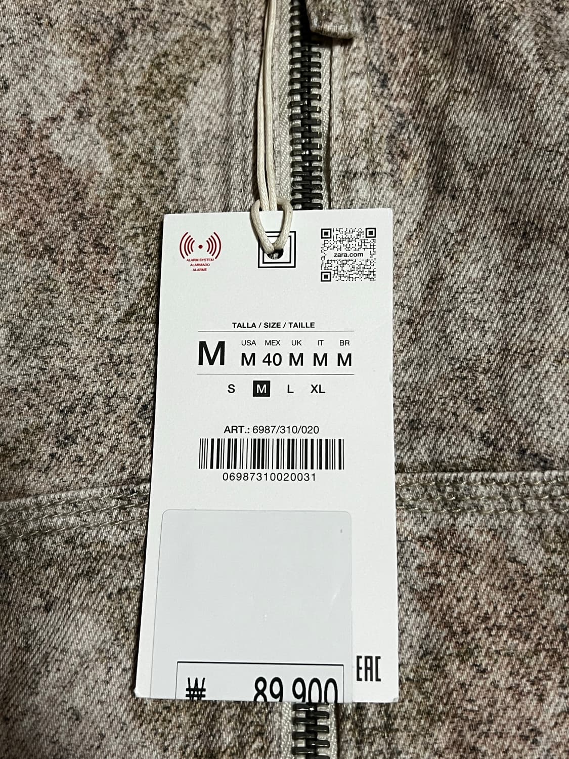 자라 워싱 후드 점퍼 상품이미지5