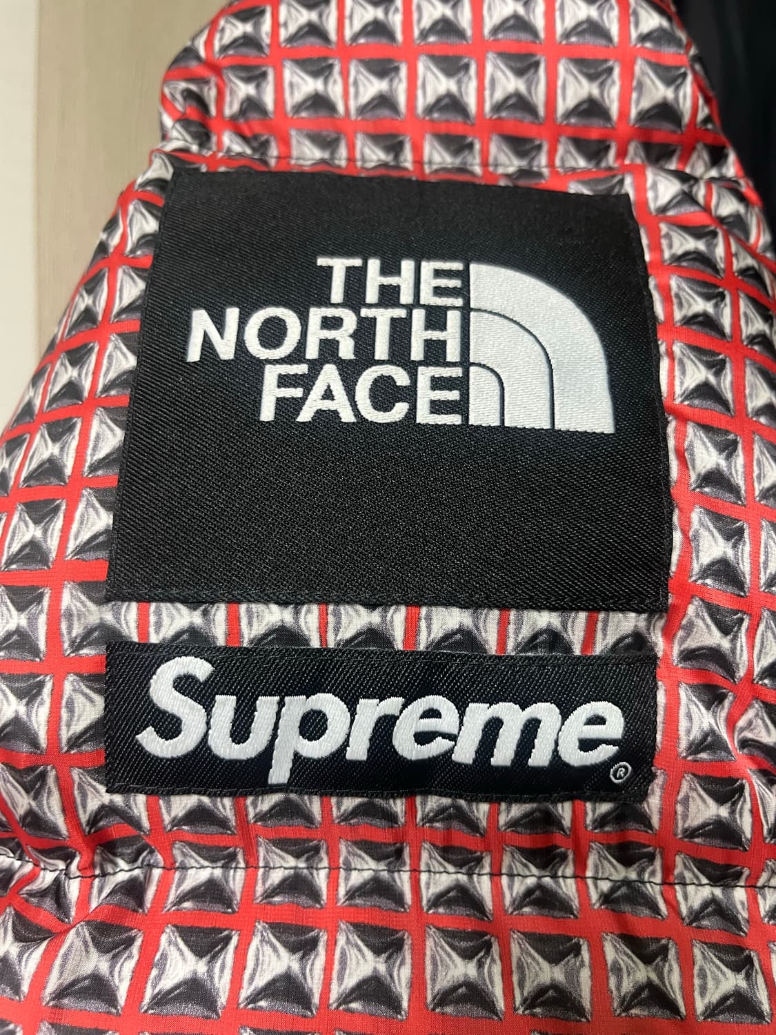 [L] 슈프림 노스페이스 슈노 스터드 눕시 레드 상품이미지2