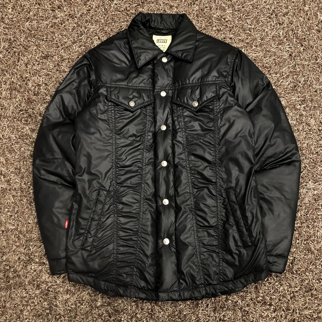 리바이스 덕다운 웨스턴 셔츠 패딩 자켓 상품이미지1