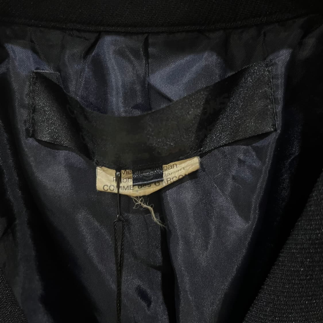 Comme des garcons 꼼데가르송 케이프 블레이저 상품이미지8