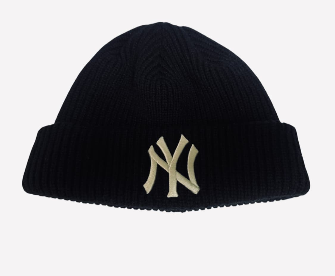 MLB NY Yankees Black Beanie Knit Hat 상품이미지1