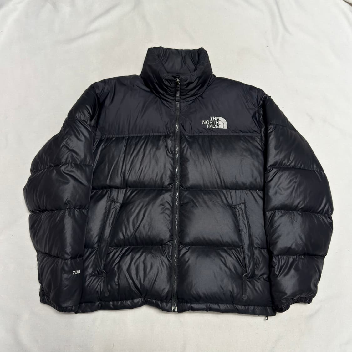 100 노스페이스 눕시 700 블랙 패딩 상품이미지2