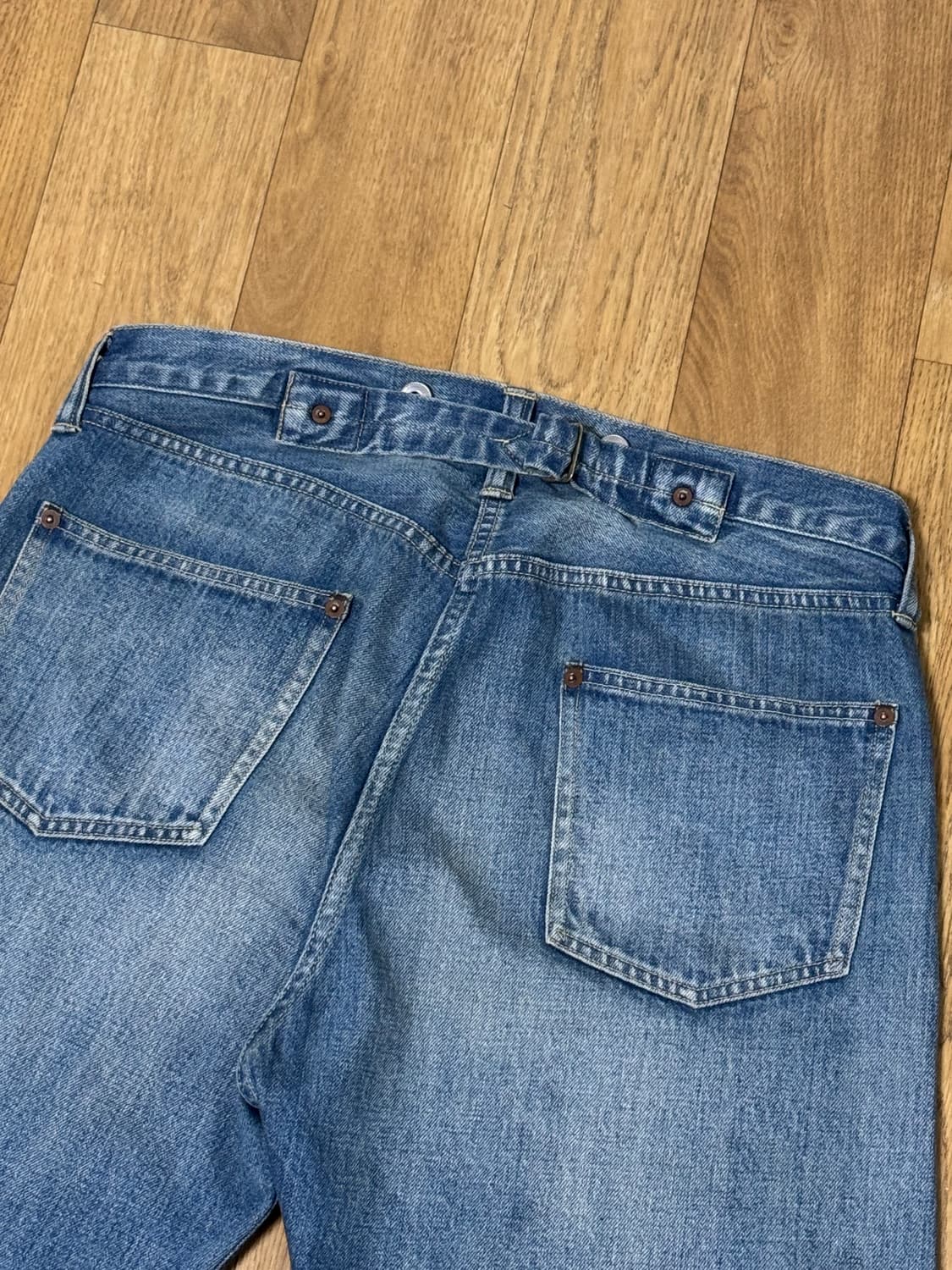 [32x30]아프레쎄 26ss No2 워시드 데님 인디고(AP-4008) 상품이미지5