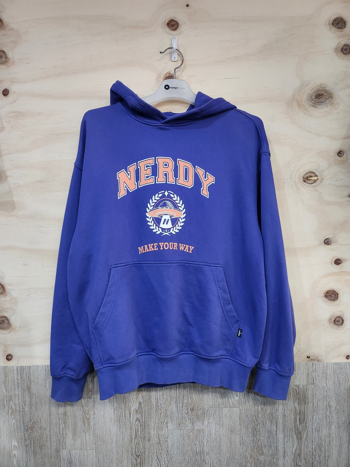 691) 널디 NERDY 로고 후드티 상품이미지1