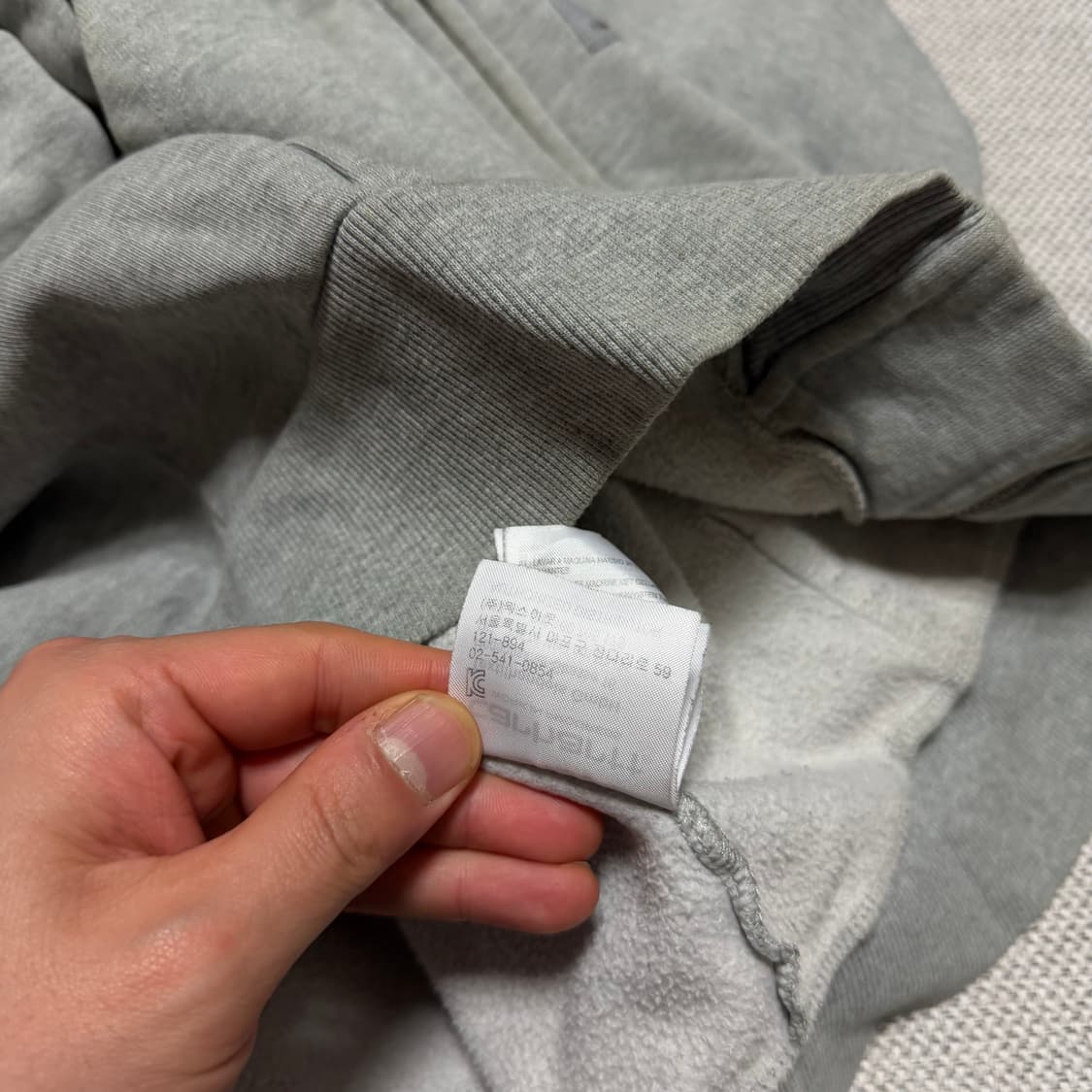 칼하트 기모 후드집업 상품이미지4