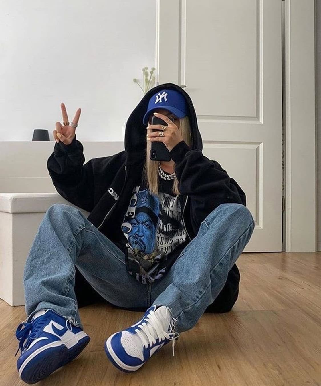 나이키 코트 버로우 미드2 네이비 250cm 상품이미지7