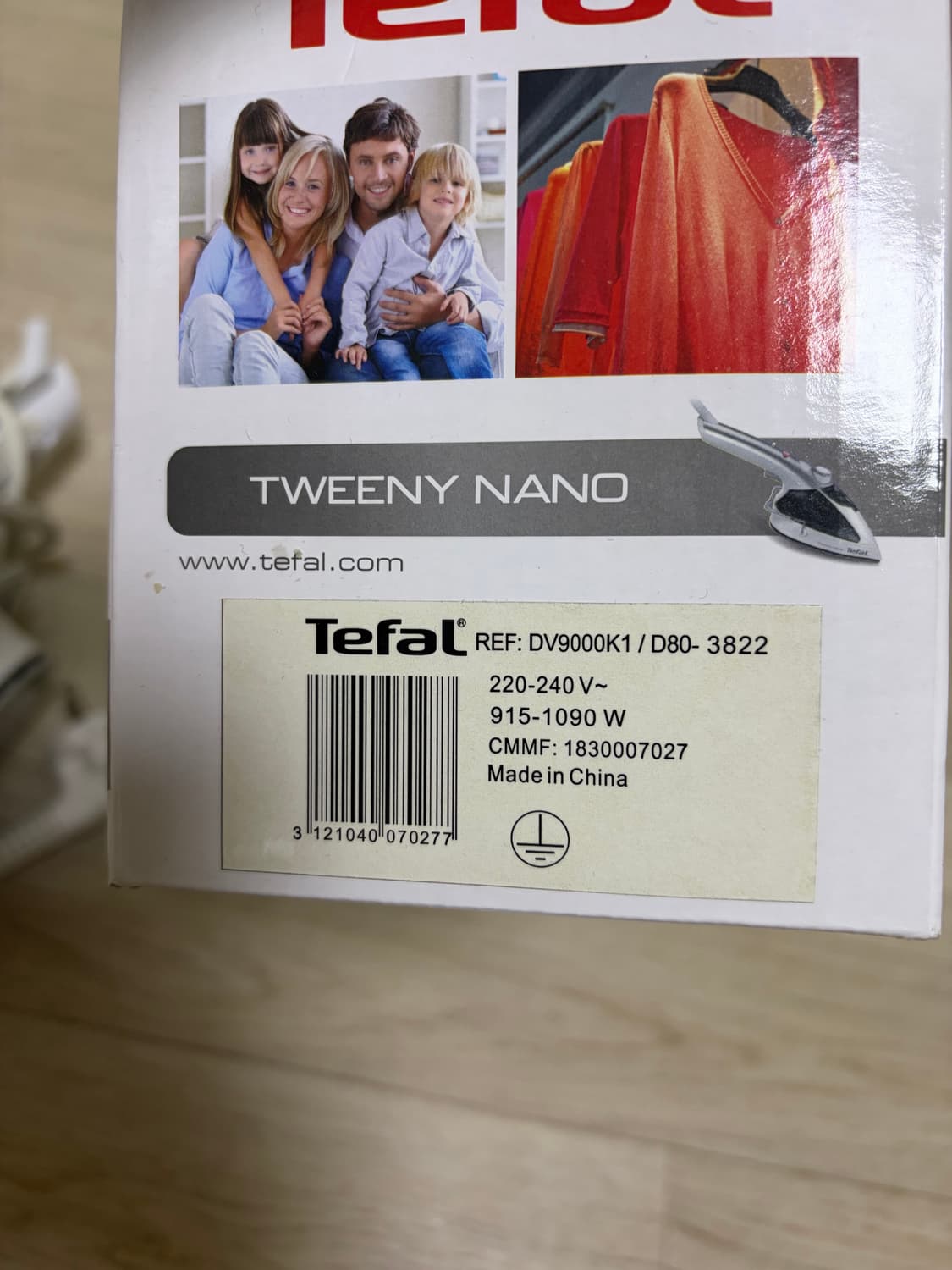 테팔 트위니 나노 스팀 다리미 상품이미지3