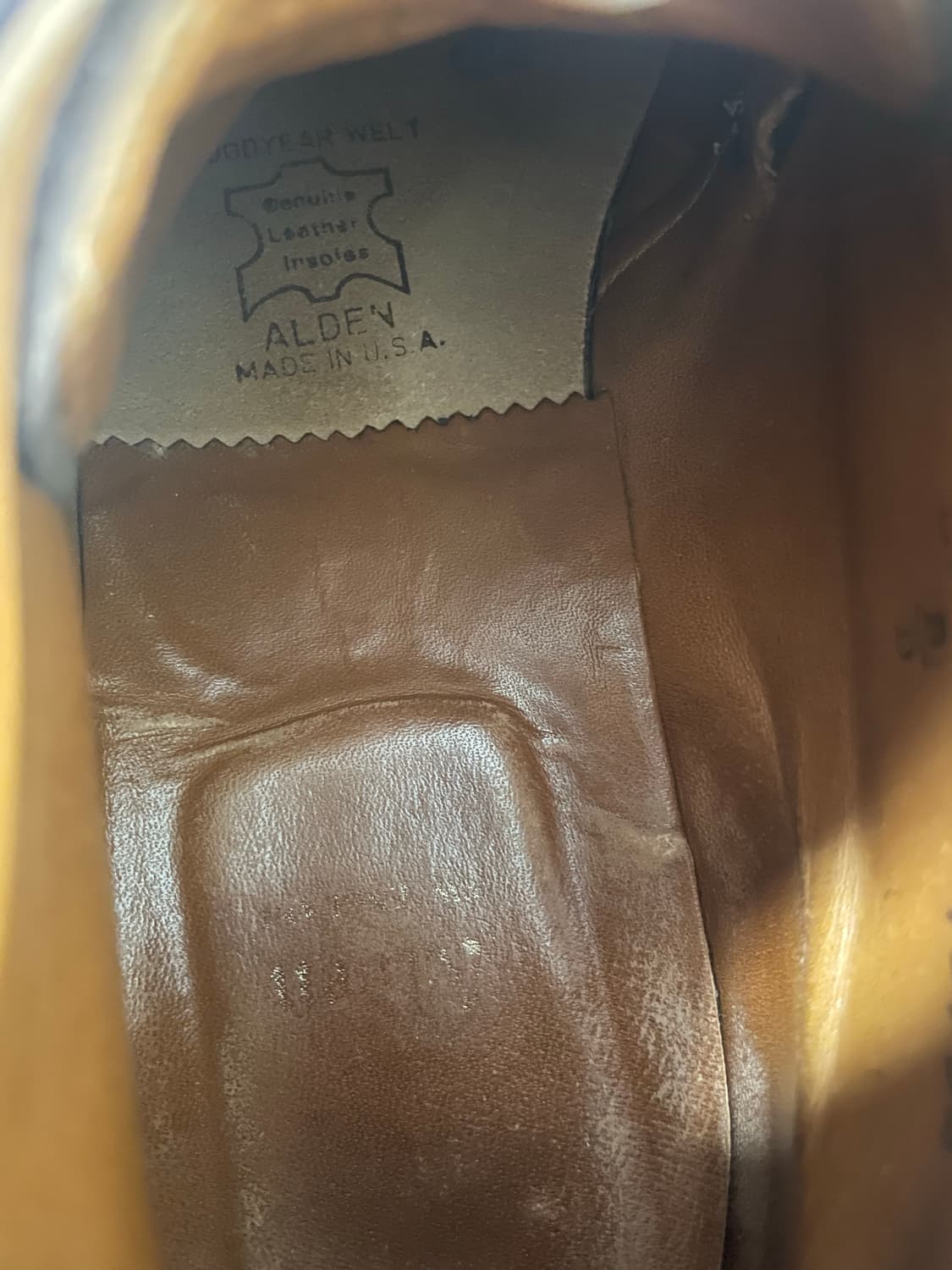 알든(Alden) 1273s 스웨이드 부츠(9D) 상품이미지7
