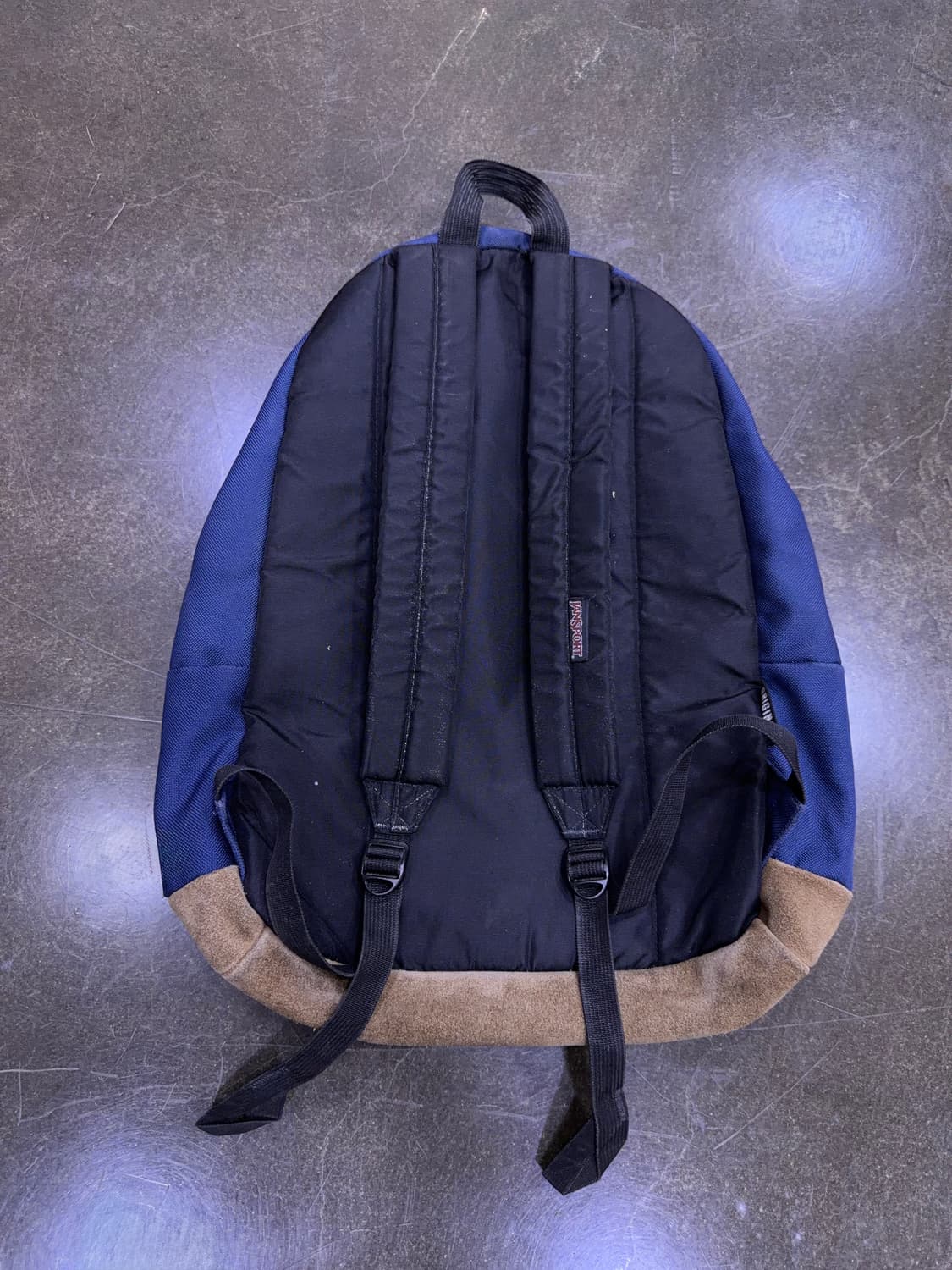 잔스포츠 라이트 스웨이드 배색 네이비 백팩 상품이미지2