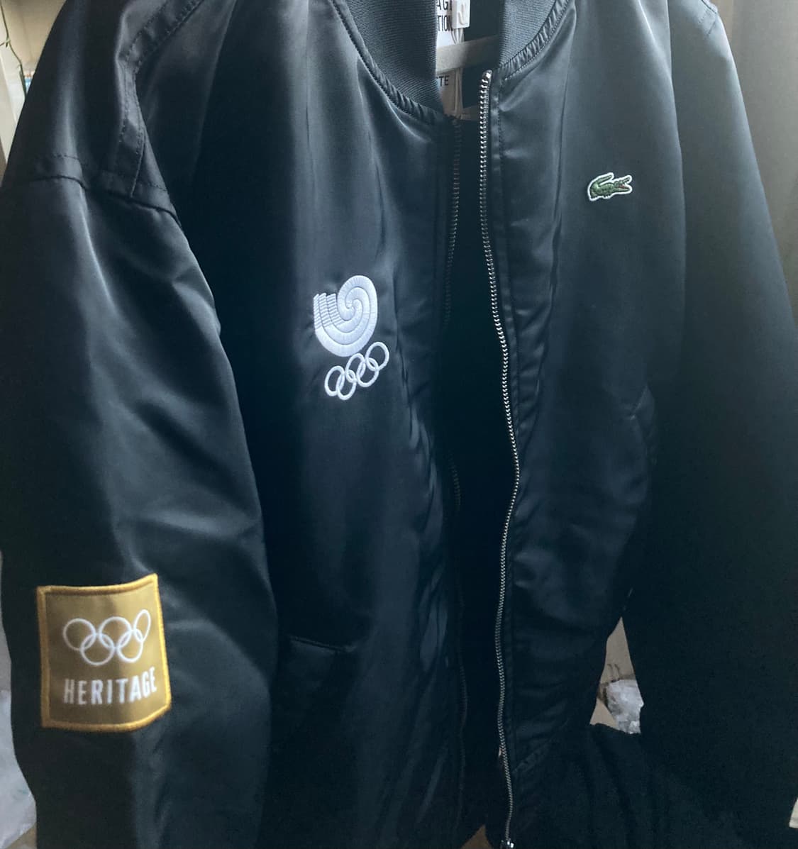 라코스테 1988 서울 올림픽 스페셜 봄버 자켓 상품이미지8