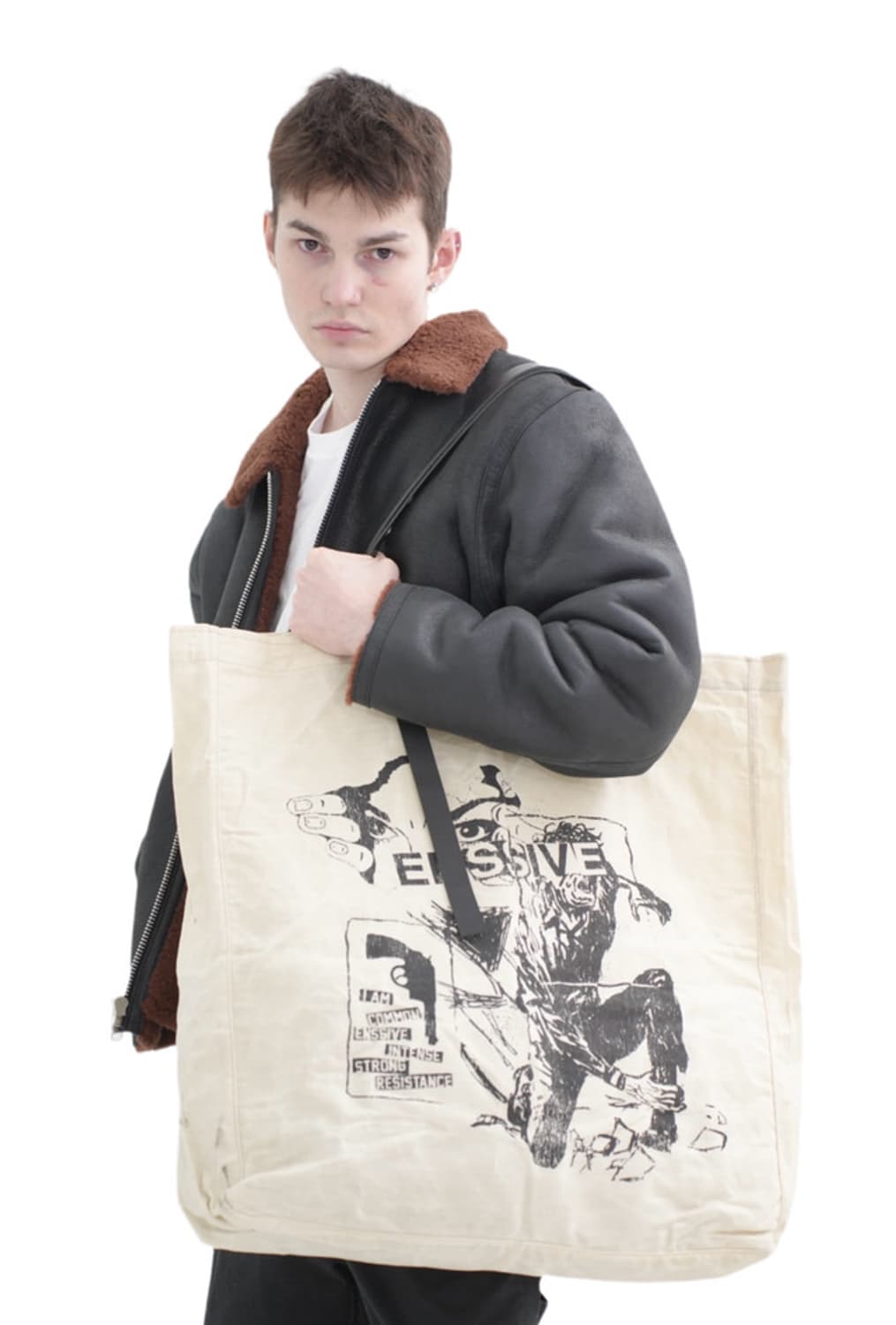 엔시브 vintage crack bag 상품이미지1