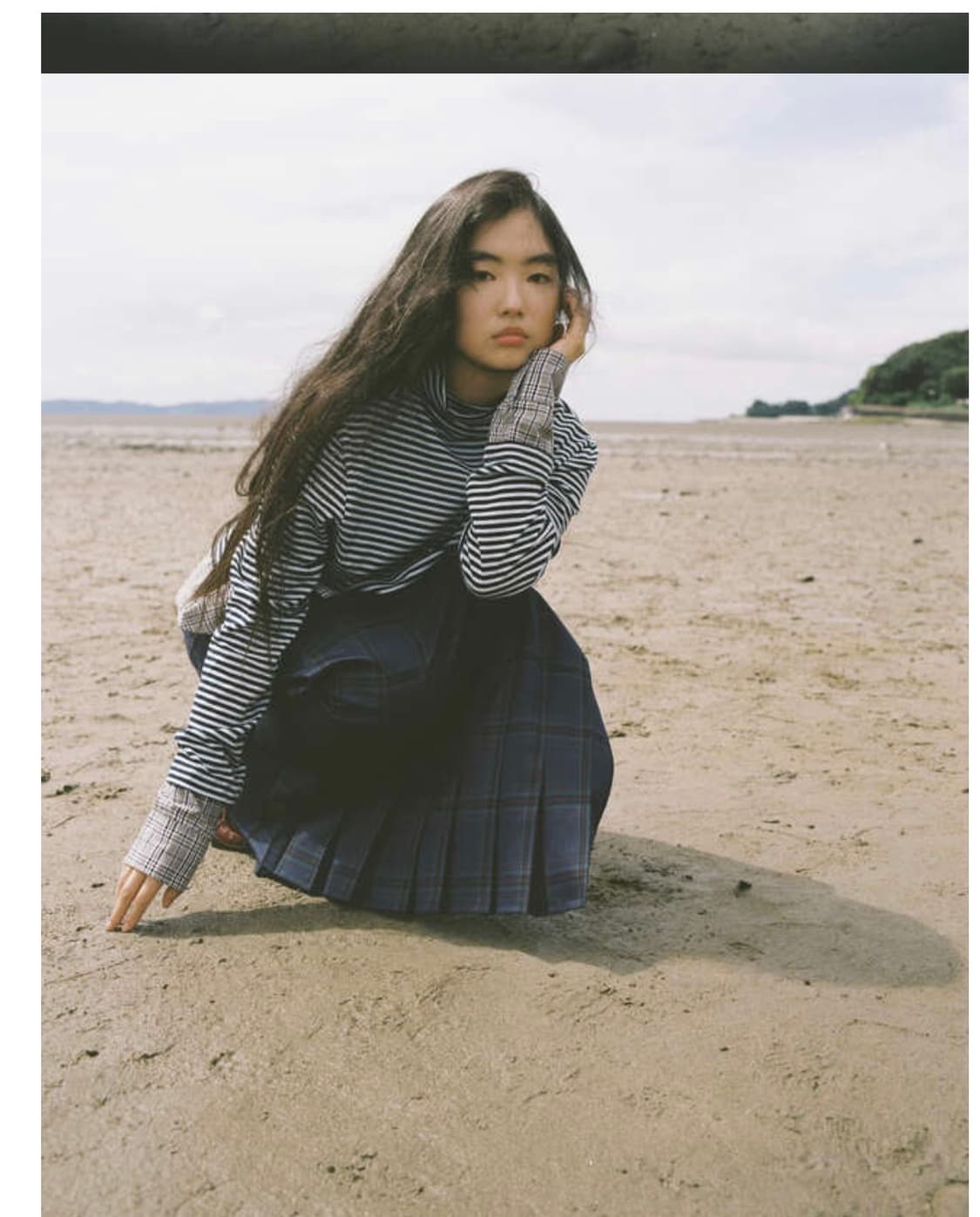 Petit-Pleated Unni's Long Skirt 상품이미지2