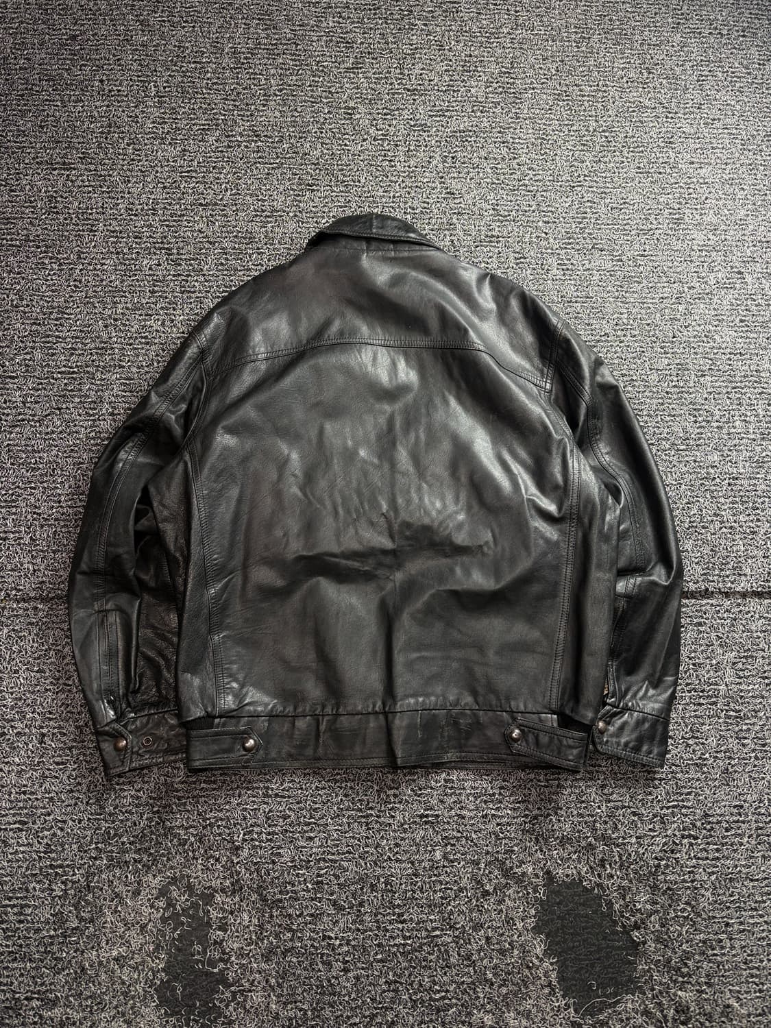 빈티지 아카이브 램스킨 봄버 레더 자켓 3358 상품이미지6