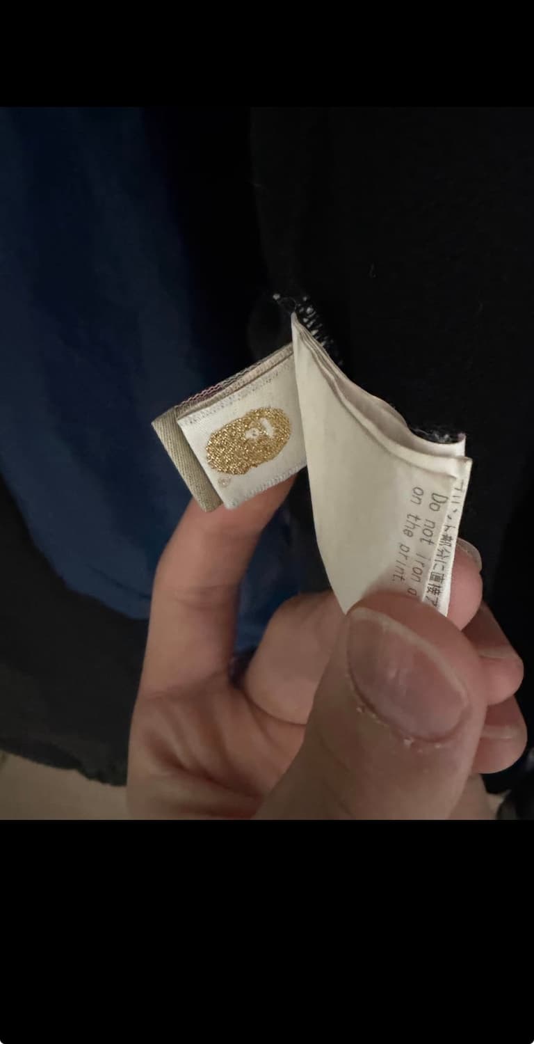 정품]베이프X스투시 콜라보 샤크 후드집업 정품 상품이미지5