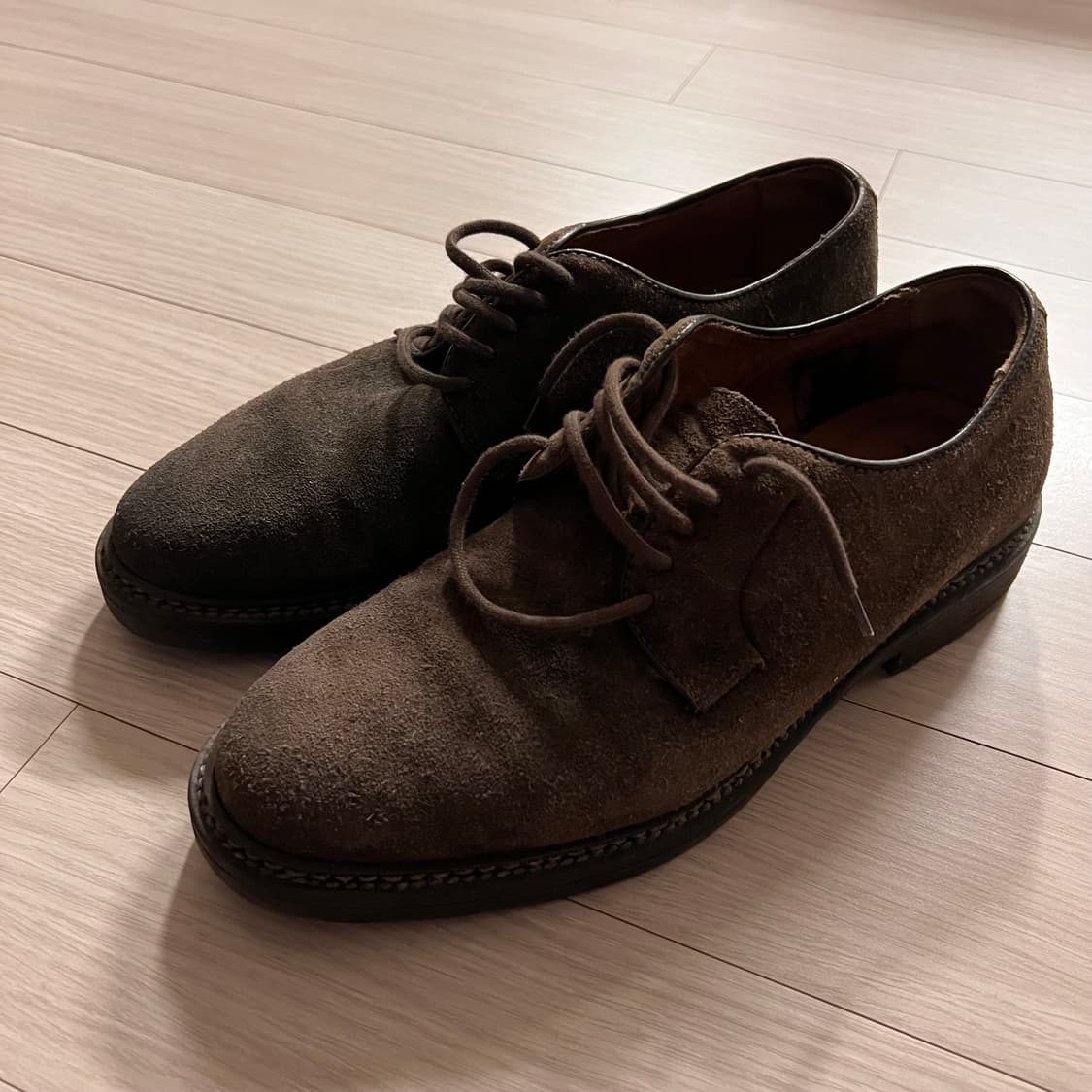 장까를로모렐리 스웨이드 더비 255~260 상품이미지1