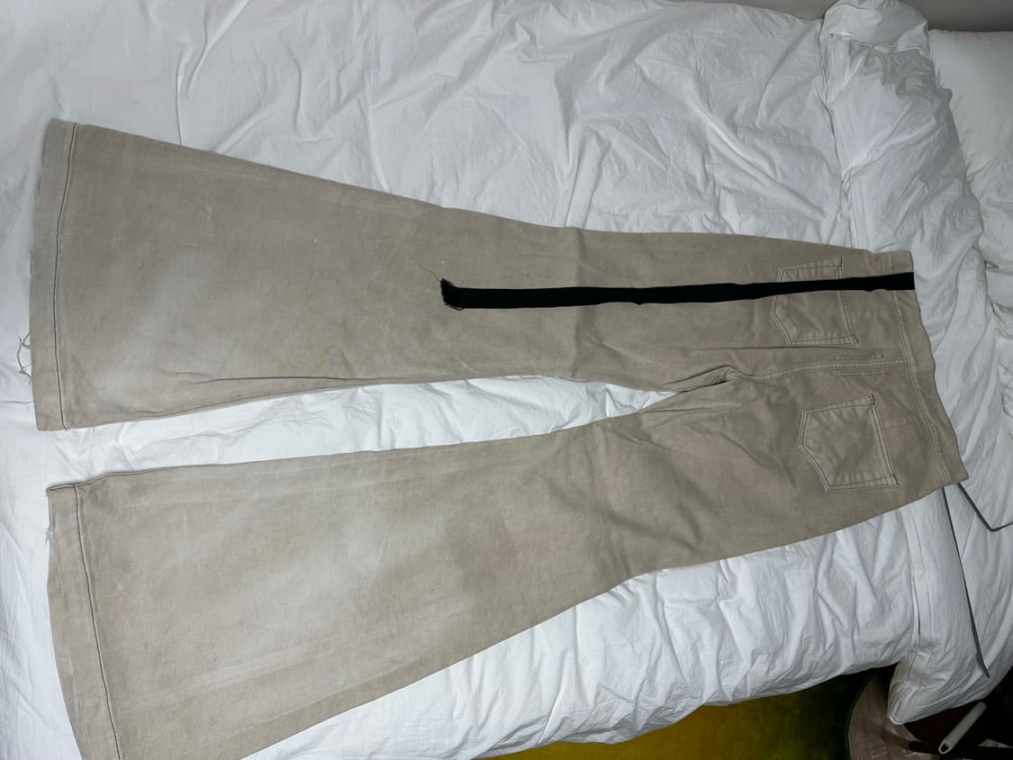 (31) 릭오웬스 볼란 부츠컷 크림 상품이미지2
