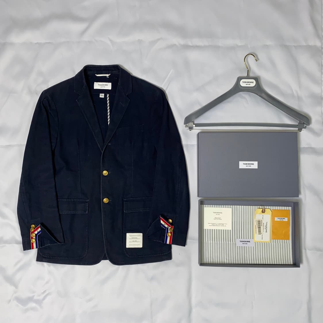 톰브라운 아카이브 금장 치노 자켓 상품이미지1