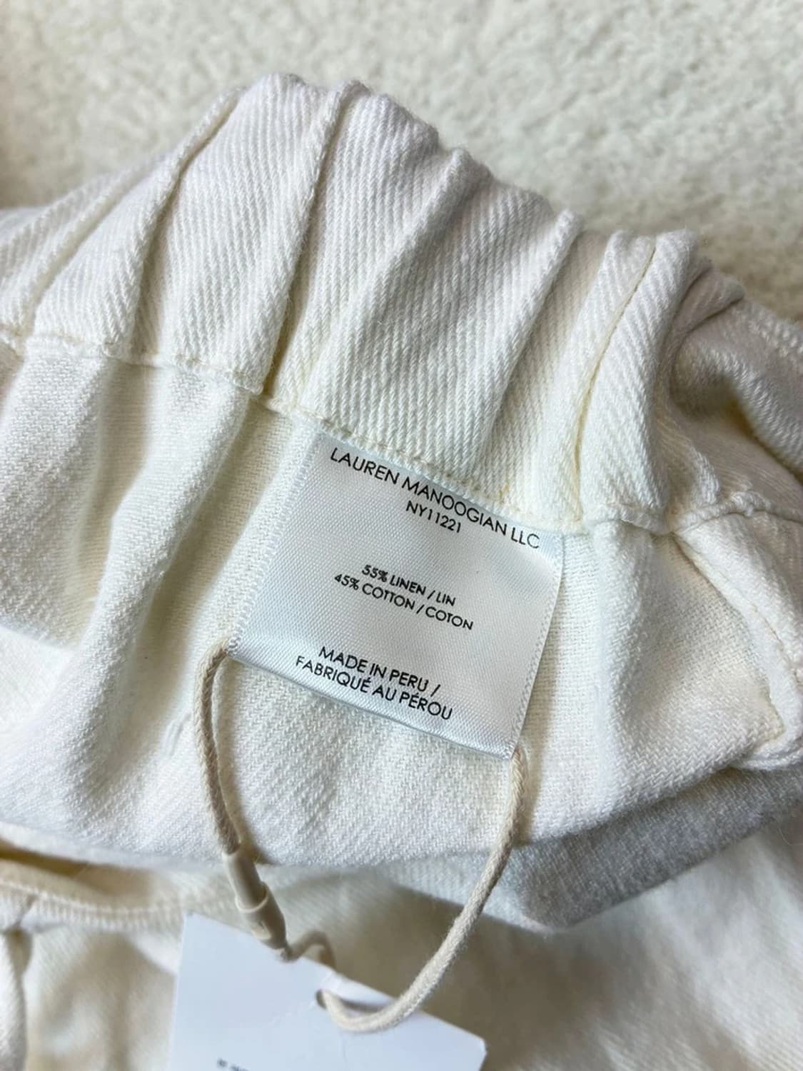 로렌 마누지안 lauren manoogian 린넨 팬츠 PN5976    상품이미지7