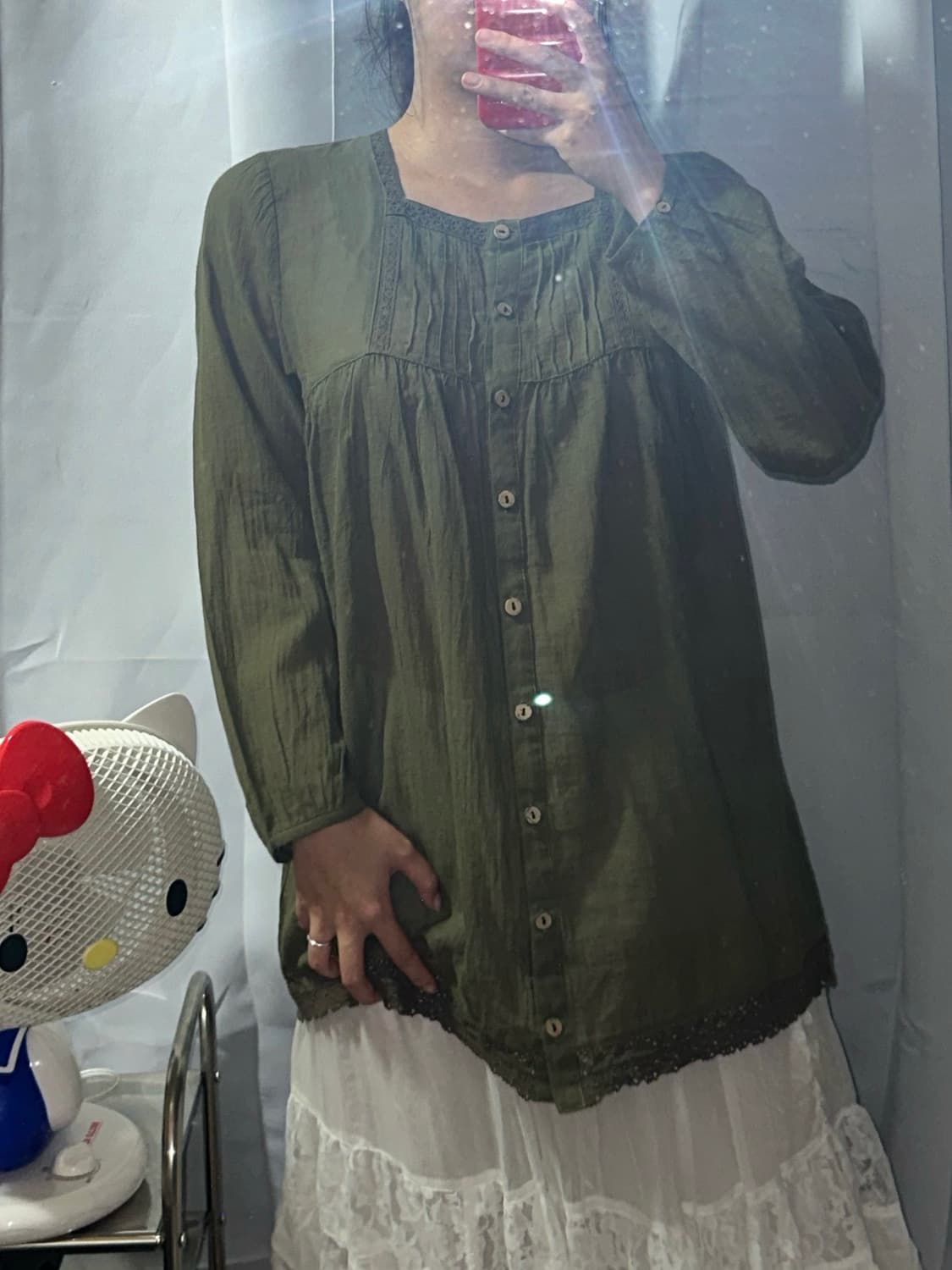 모리 초코나무숲 블라우스 상품이미지1